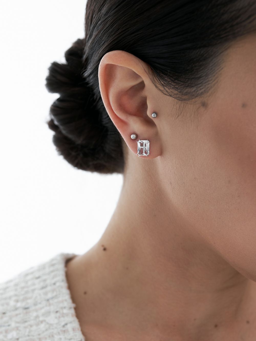 Серьги Crystal Classic с горным хрусталем