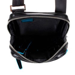 Сумка мужская Piquadro Blue Square черная телячья кожа (CA3084B2/N) 4