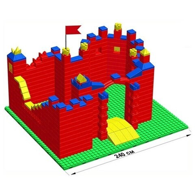 Большой конструктор LK Замок GB10 M на платформе 40х35, для детей 5-12 лет