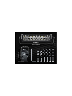 Светодиодная фара комбинированного света AURORA 254 мм 100W LED