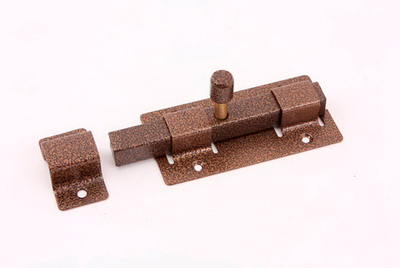 Засов Киров Секрет ЗД-06 квадрат антик бронза