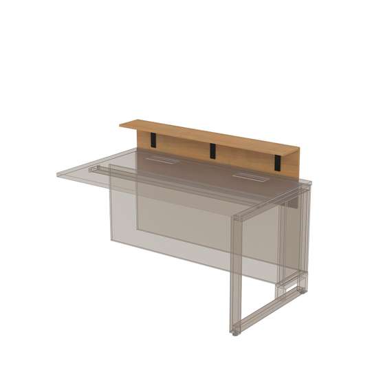 16НПК.016.1 Надставка президиум укороченная (1500*200*400)