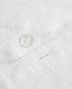 ZARA HOME ЛЬНЯНОЙ ПОДОДЕЯЛЬНИК, БЕЛЫЙ