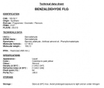 BENZALDEHYDE 50% in DPG / БЕНЗАЛЬДЕГИД CAS 100-52-7 ; 25265-71-8