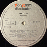 Dalida ‎– Bambino 2LP (Франция 1987г.)
