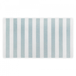 Полотенце пляжное 100х180 L'appartement Tina White/aqua белый/бирюзовый