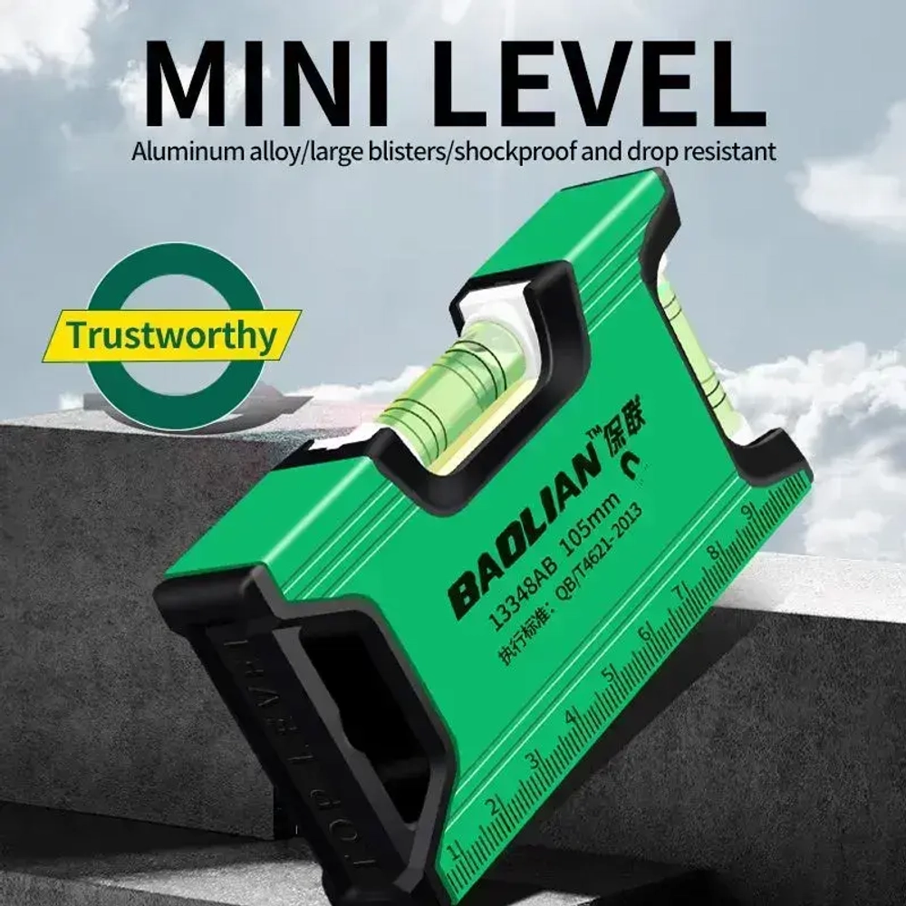 Уровень гидростатический Рамный 10.5 см, глазков: 2, 128 г