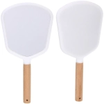 Зеркало косметическое с ручкой «Cute look - Королева», прямоугольник, цвет белый 12*25см