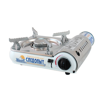 Плита наст. газовая &quot;СЛЕДОПЫТ - WeenY&quot;, нерж. сталь/12/