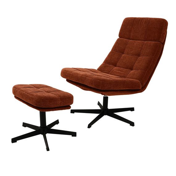 ЛЕОН, кресло для отдыха с банкеткой