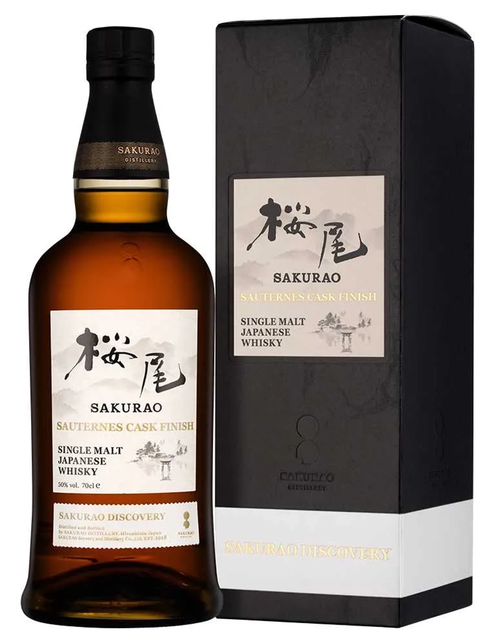 Виски Sakurao Single Malt Sauternes Cask Finish, 0.7 л.