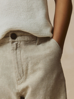 Шорты льняные для мальчика Next AC6-194, Песочный