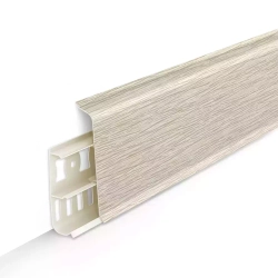 Плинтус напольный ПВХ "Деконика" 418 Дуб жемчужный 2200х70х21 мм