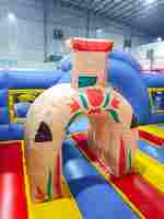 Коммерческий надувной батут «Просто сказка 2», 10*6*6 м