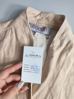 Блузка Cocon стильная льняная 50 размер