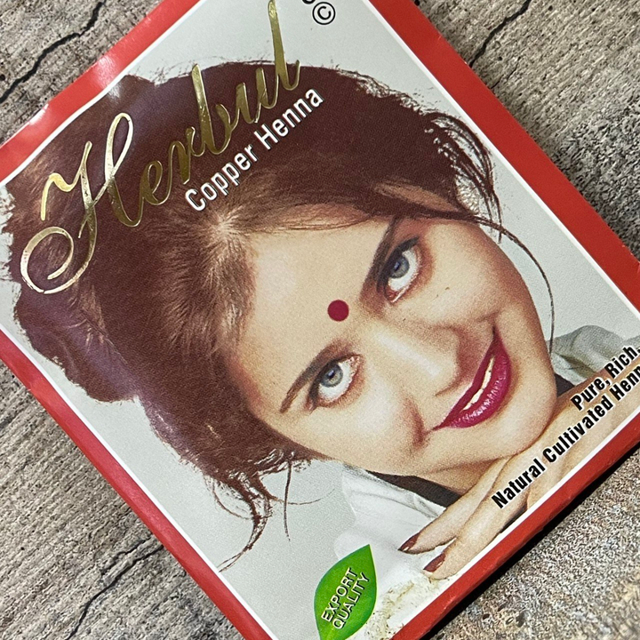 Краска на основе хны Herbul Медная Henna Copper 10 г