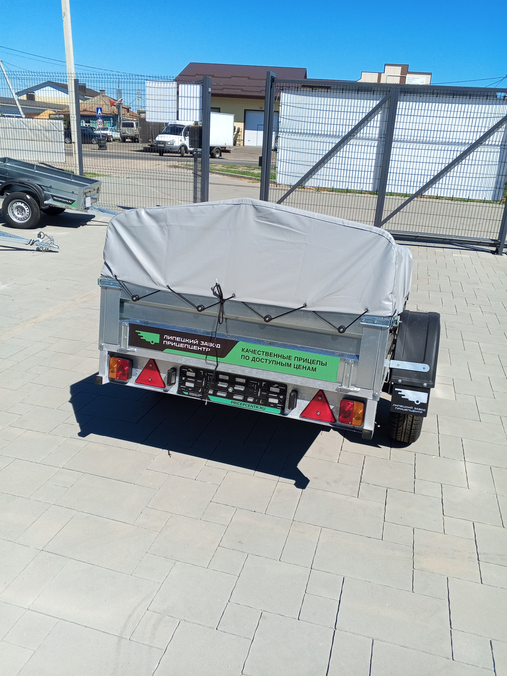 Прицеп Титан 2013 с бортами 30 см.