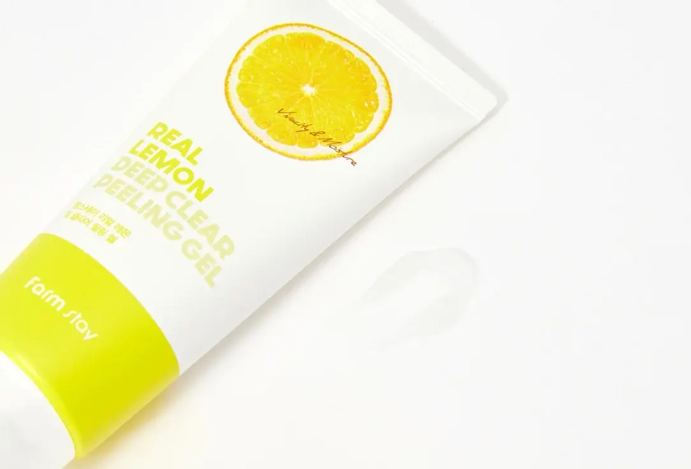 Farmstay Пилинг-скатка с экстрактом лимона Real Lemon Deep Clear Peeling Gel