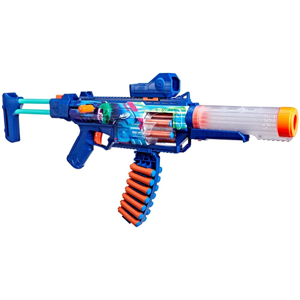 Hasbro Nerf Loadout - Бластер CYBERLIGHT GHOST + 24 стрелы G1824