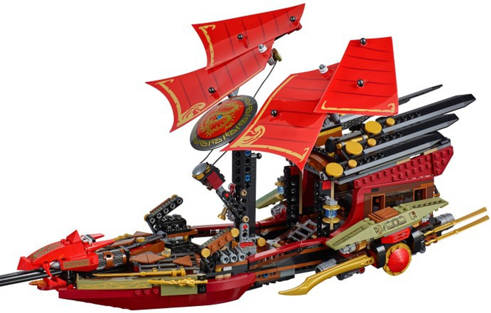 LEGO Ninjago: Корабль «Дар судьбы». Решающая битва 70738 — Final Flight of Destiny's Bounty — Лего Ниндзяго