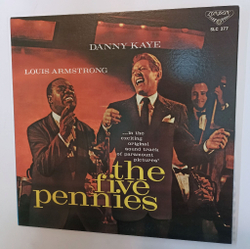 Винтажная виниловая пластинка LP Danny Kaye Louis Armstrong The Five Pennies (Japan 1971)