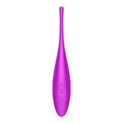 Перезаряжаемый точечный вибромассажер Satisfyer Twirling Joy, фуксия