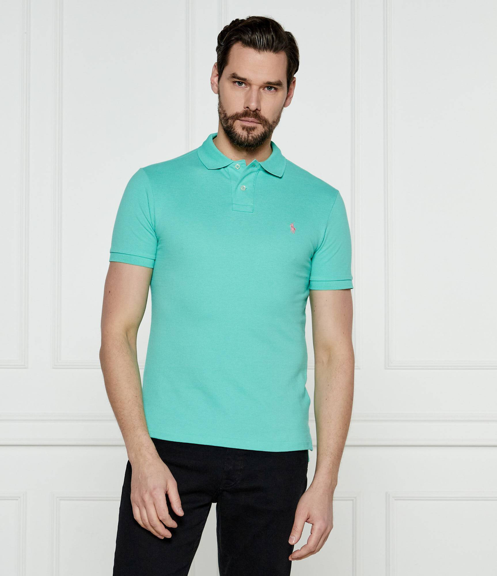 Поло POLO RALPH LAUREN - зеленый(710795080)