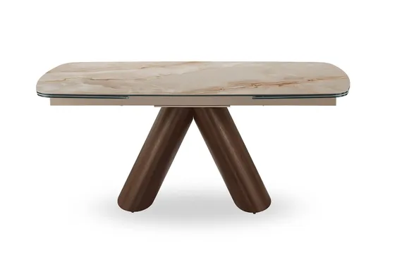 Раздвижной стол Lisbon, 180-270х90 см, глянцевая керамика Toscane