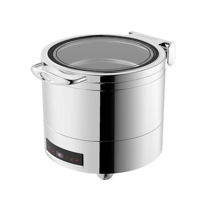 Мармит суповой 10 л электрический 220V 900W с откидной крышкой и окном с дисплеем " " SUNNEX