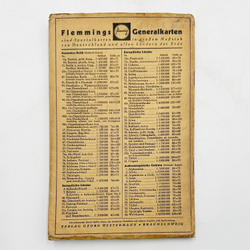 Генеральные карты Флемминга, № 10 N: Германия (Deutschland). Берлин, Германия. Georg Westermann.1935