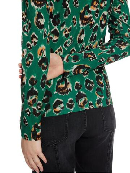 Marc Cain Водолазка с абстрактным принтом