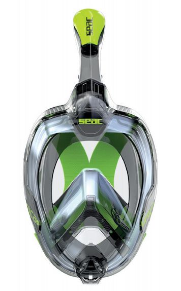 Маска полнолицевая Seac Magica Black/Lime