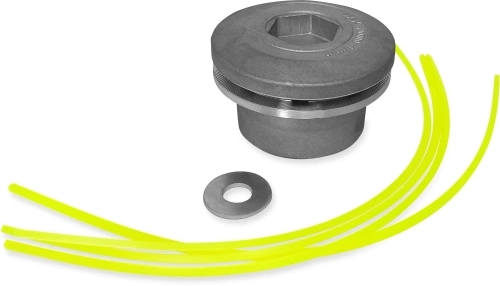 КАТУШКА ДЛЯ ТРИММЕРА VERTEX YK-A012 (100кор) На барабане гайка М10x1.25 левая резьба.