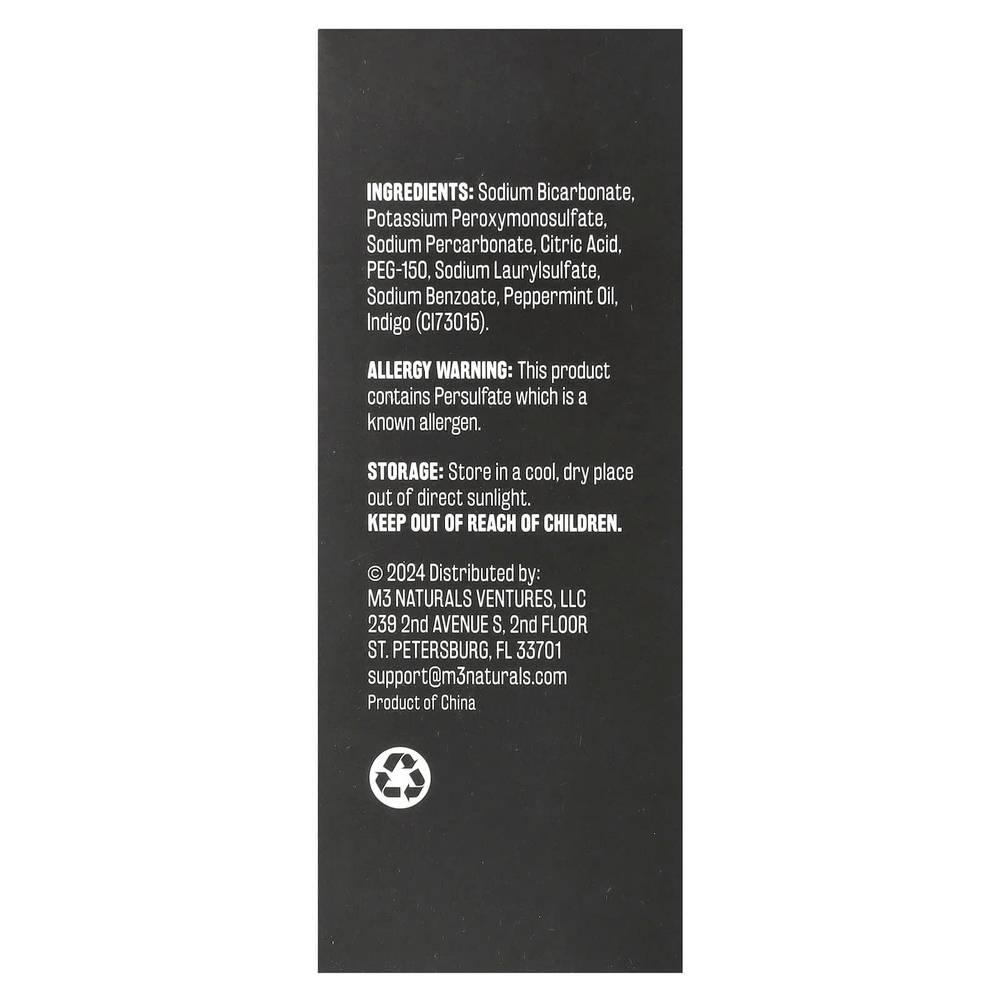 M3, очиститель для пенок, мята, 60 таблеток