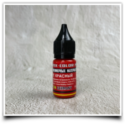 Краситель для эпоксидной смолы цвет: красный