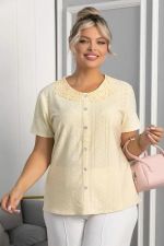 Блуза Петуния (желтая) Б13977-20М LT Collection