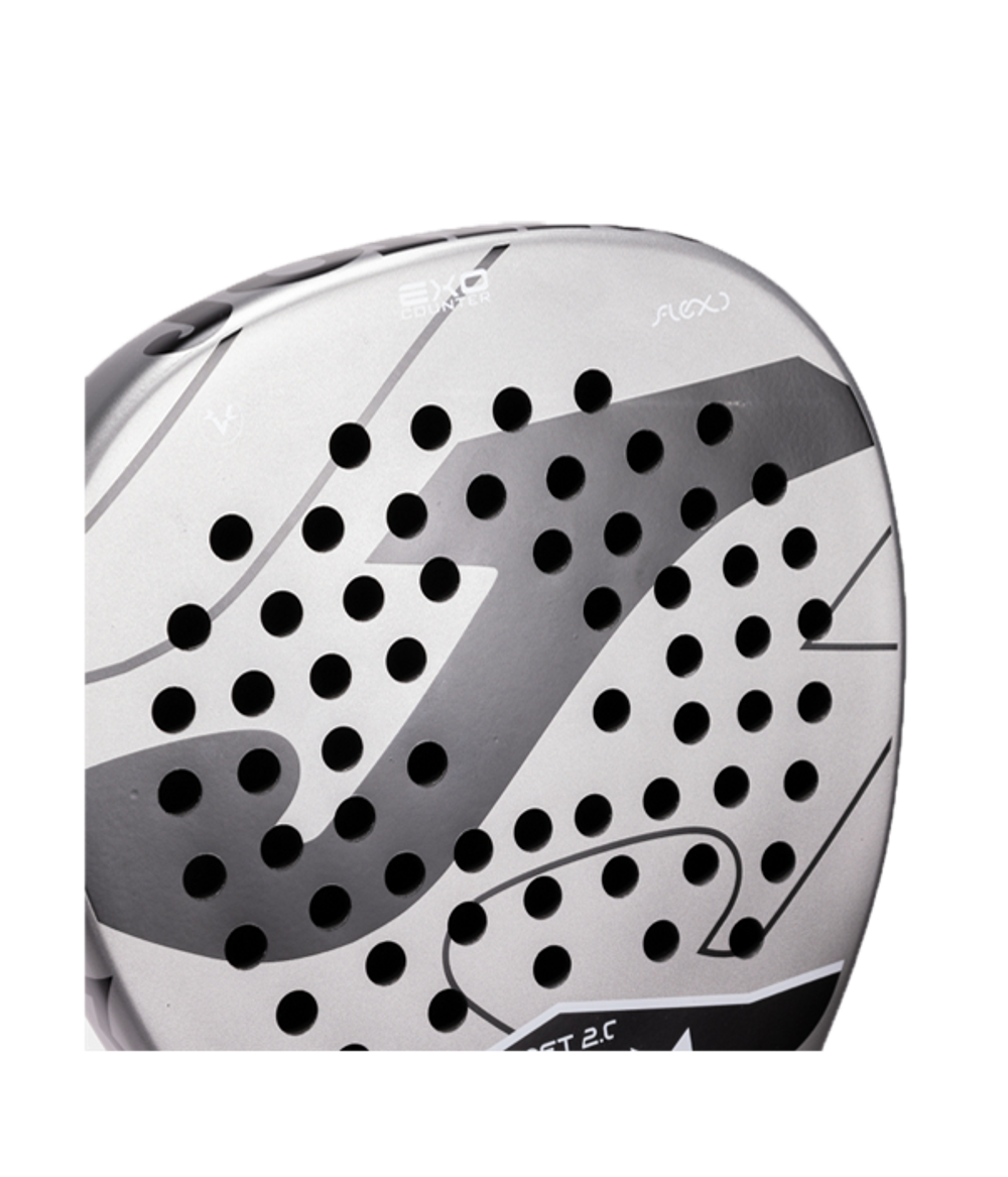 Ракетка Joma Slam Soft Grey-Black 2025 — лёгкость и комфорт в игре