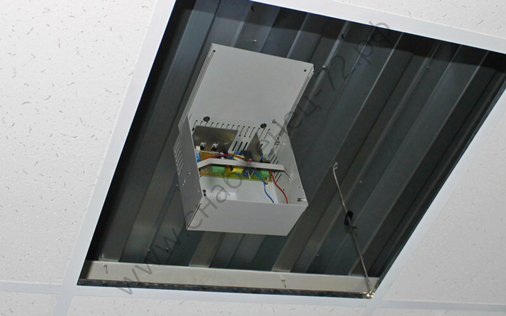 SKAT 12-4.0 TOP (СКАТ ИБП-12/4-12-TOP) источник питания, 12В, 4А, корпус для потолков