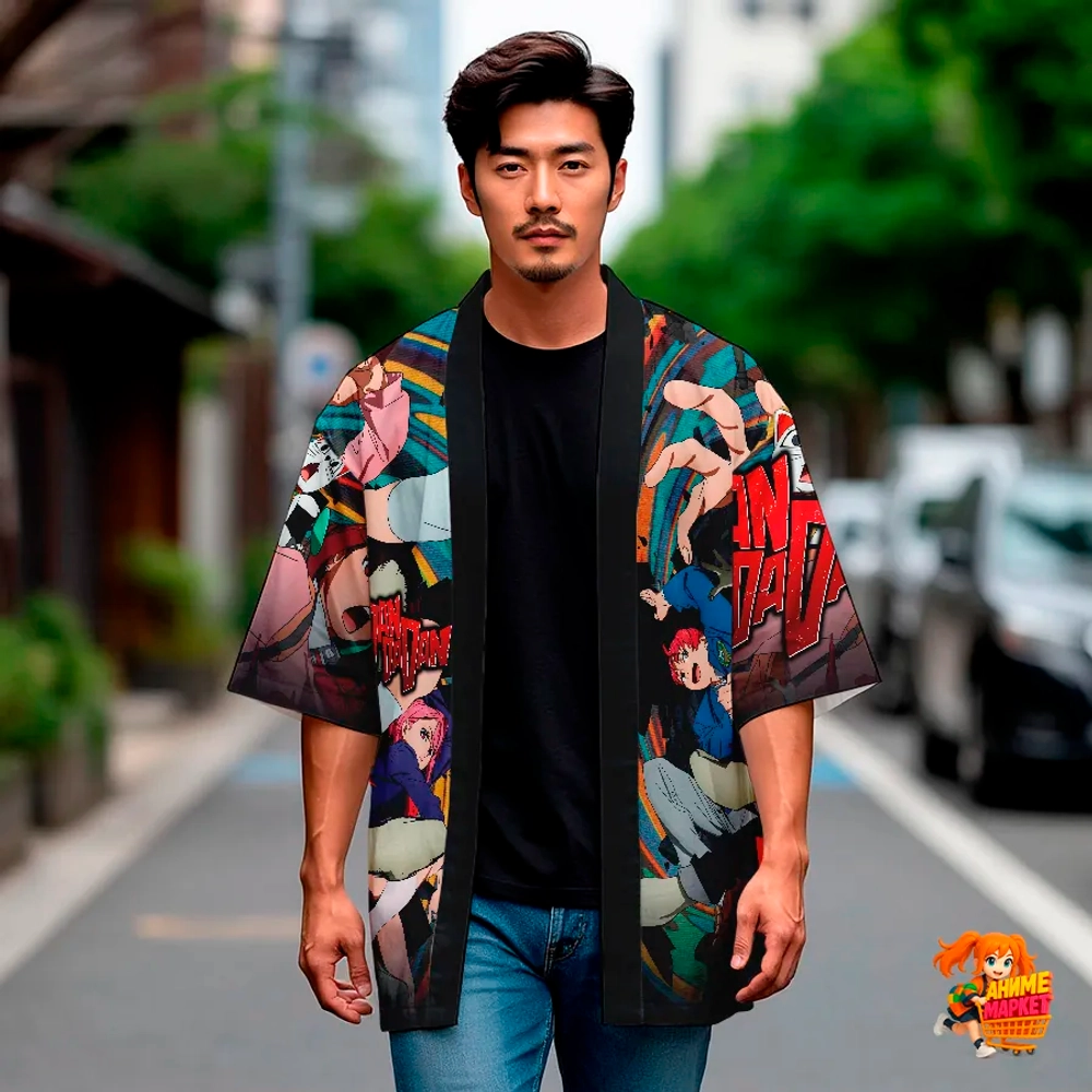 Рубашка хаори японская Дандадан