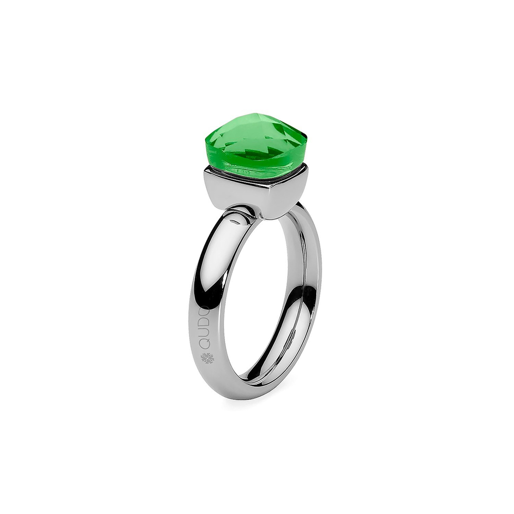 Кольцо Qudo Firenze peridot 18.5 мм 610845/18.4 G/S