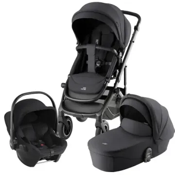 Коляска 3 в 1 Britax Roemer Smile 5Z Style Carbon Black