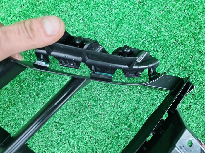 Решетка перед бампера Porsche Panamera 971 (20-24)