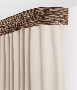 Пластиковый карниз с тиснением Legrand 3-х рядный Эдельвейс 3000 мм