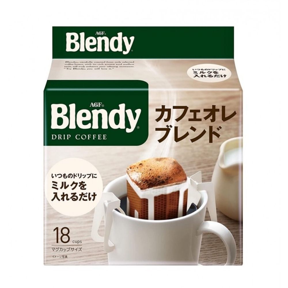 Кофе молотый AGF Blendy Mild Ole Blend в дрип-пакетах, 18 шт