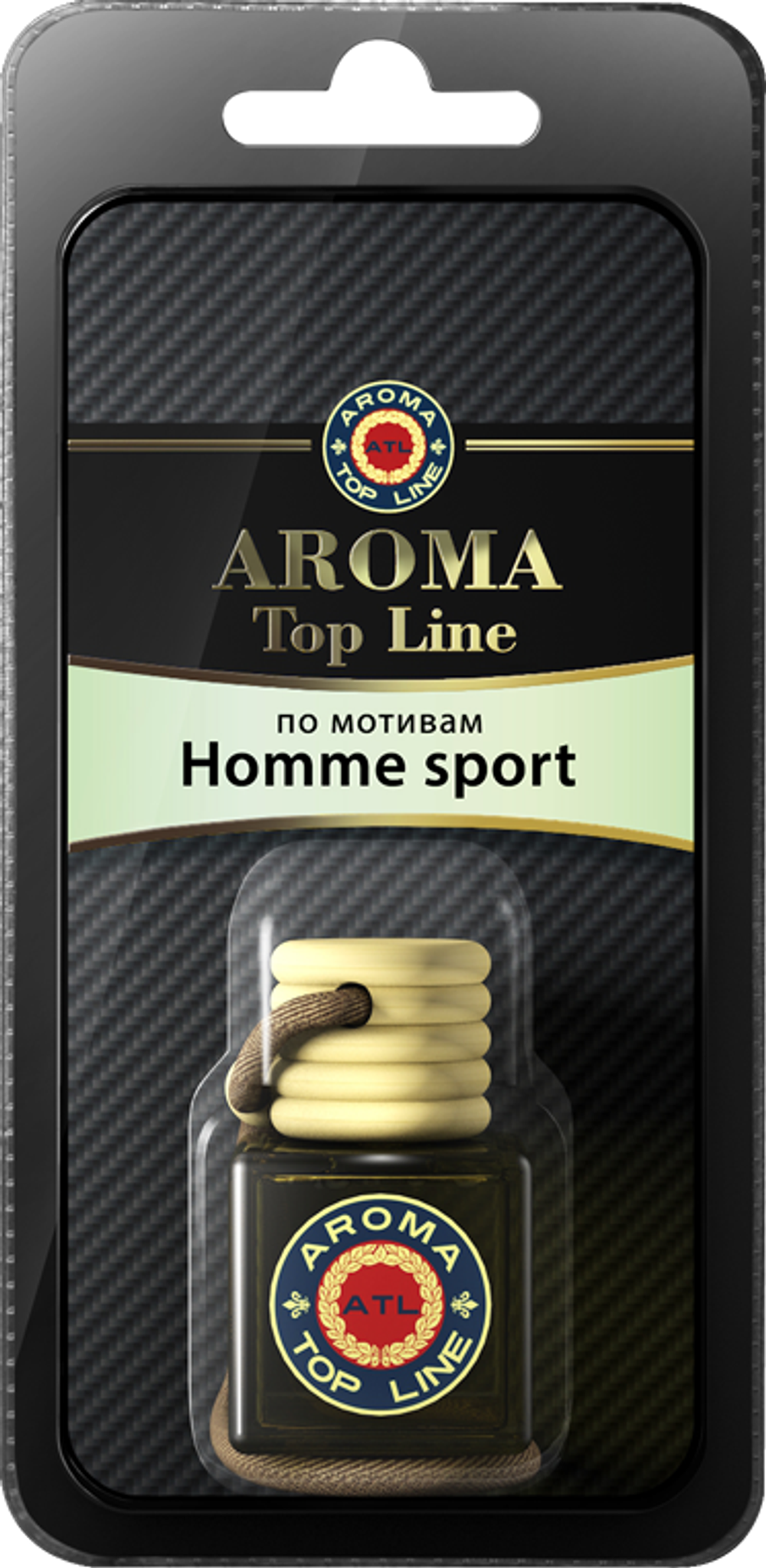 Ароматизатор воздуха флакон AROMA TOP LINE №3 Homme Sport 6 мл.
