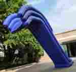 Водная горка «Универсальная» для металлической опоры (вышки), 8×2×5 м