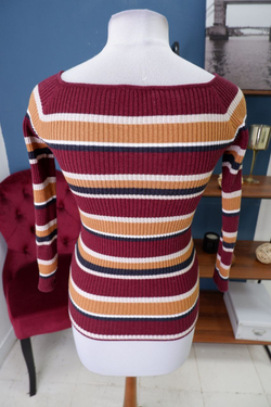 Джемпер O'stin с полосками 44 размер