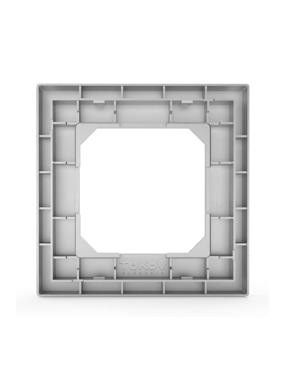 Рамка 1-м Pixel алюм. TOKOV ELECTRIC TKE-PX-RM1-C03