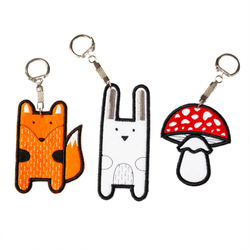 Брелоки "Лесные герои"