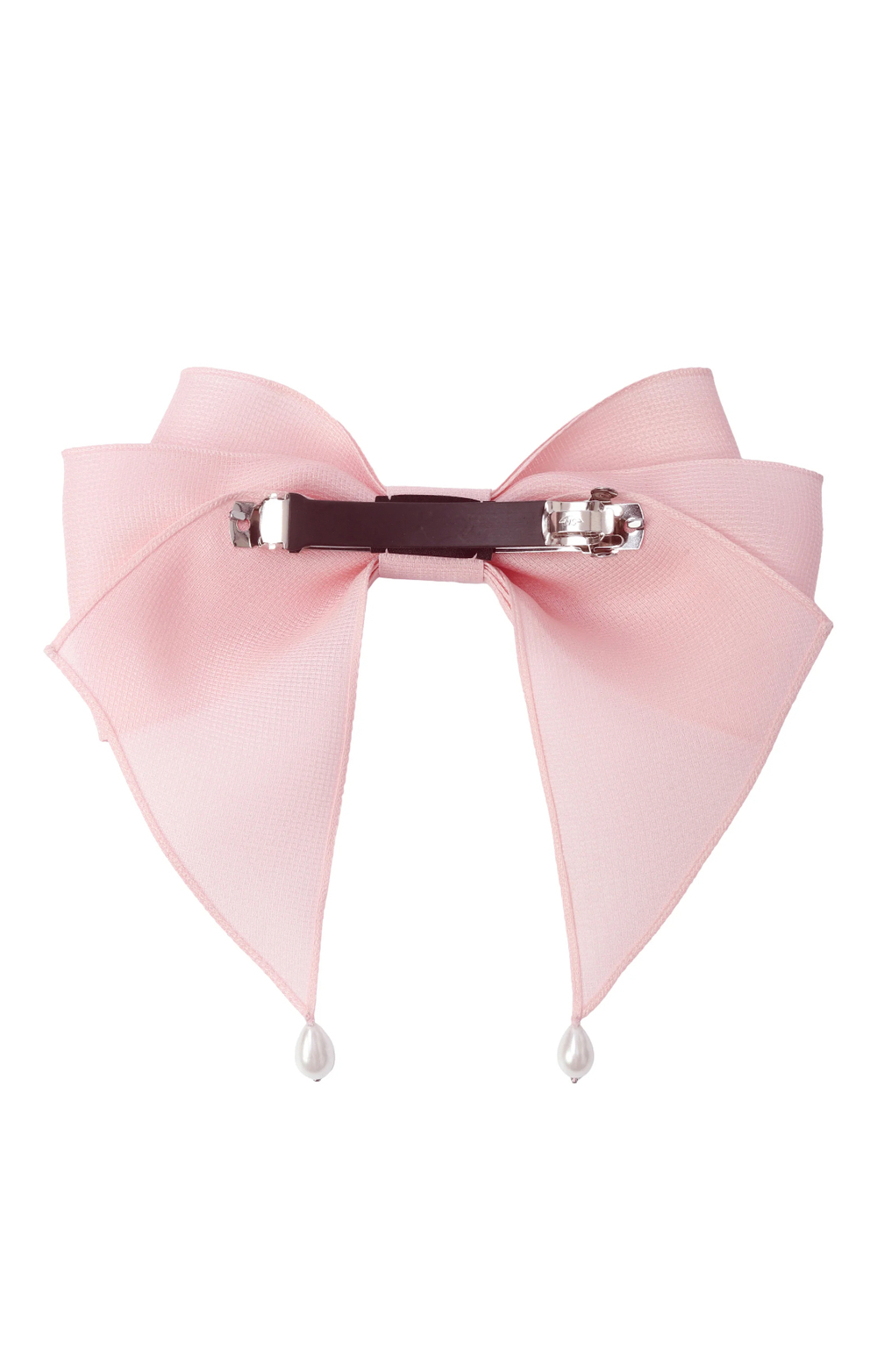 Бант "Бэтман" розовый с декором